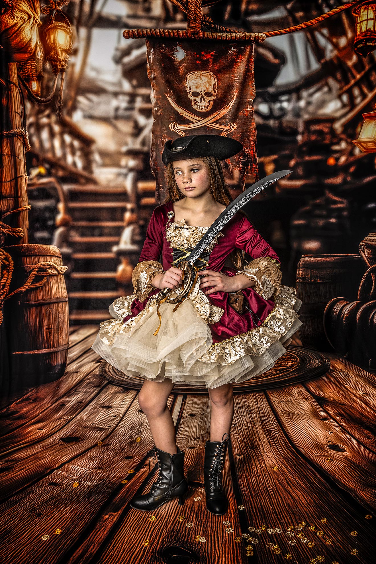 Her image of pirates