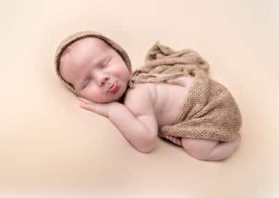 pouting lips on baby Henry