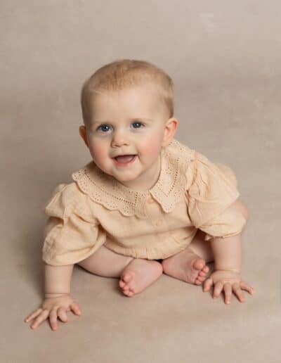 smiling little toddler