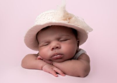newborn photographer Bradford studio baby girl