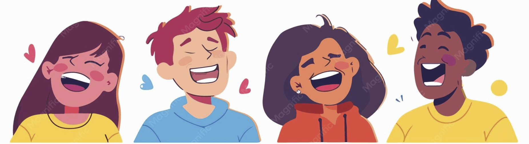 laughing