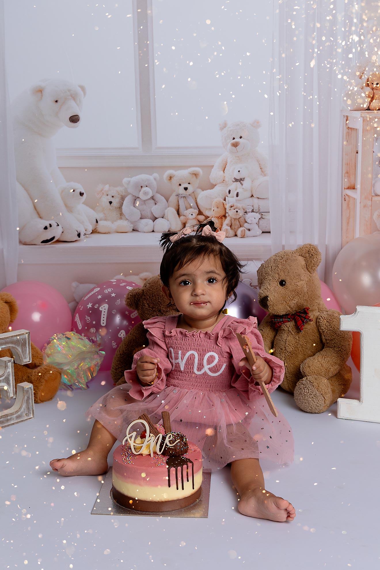 1st birthday caked smash